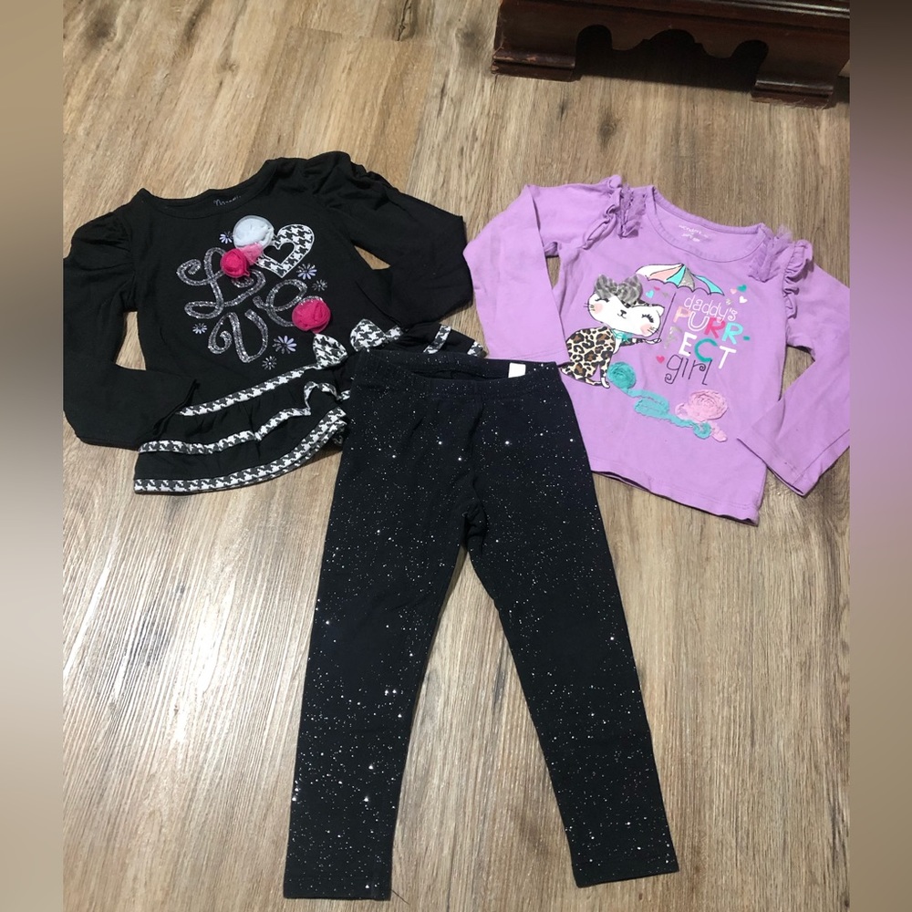 Cute black toddler trio